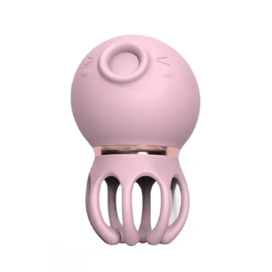 S-Hande Tingling wibrator ssący Pink