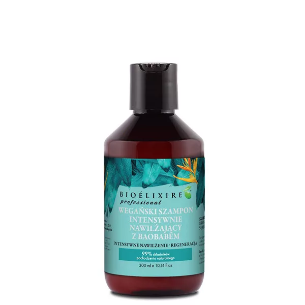 Bioelixire Professional Vegan, szampon z baobabem, 300ml