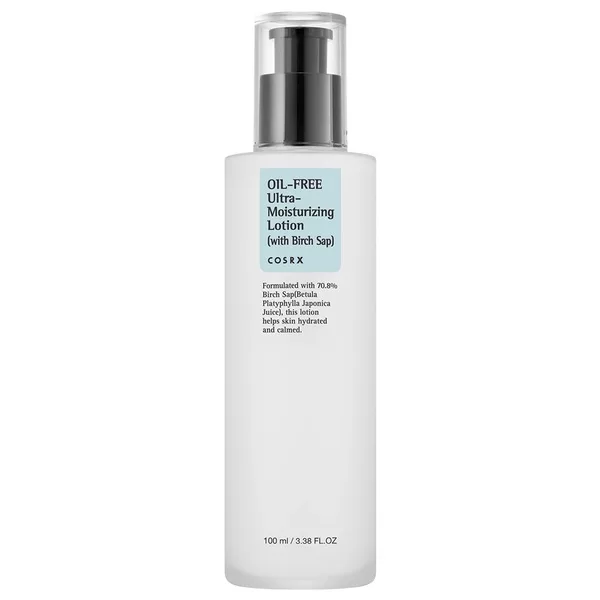 CosrxOil Free Ultra Moisturizing Lotion nawilżający balsam z sokiem brzozowym 100ml