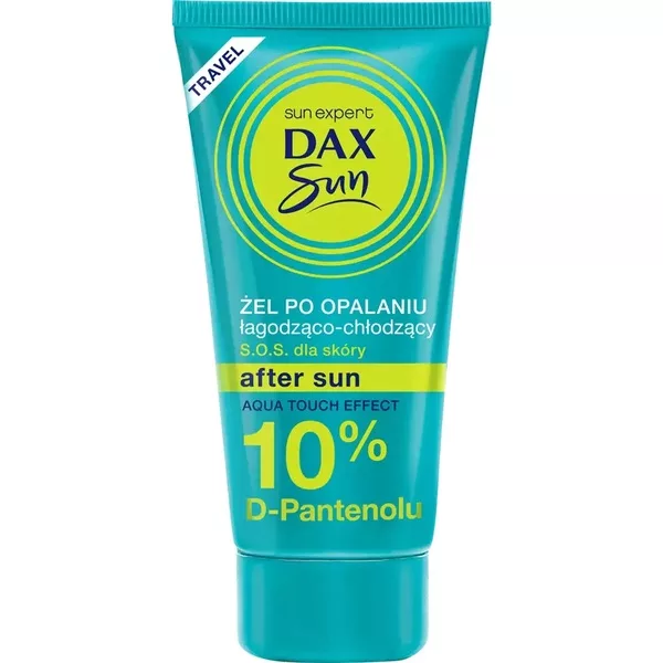 Dax Sun Żel łagodząco-chłodzący po opalaniu 10% D-Pantenol S.O.S. dla skóry 50ml
