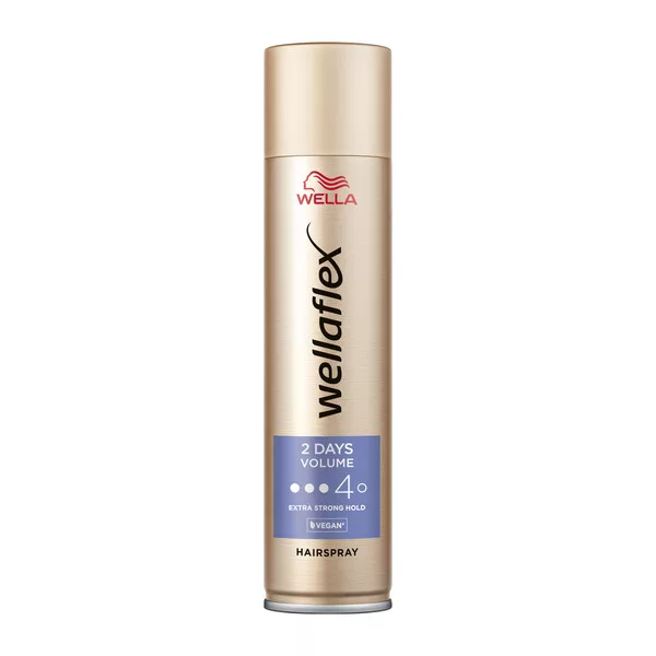 Wella Wellaflex 2nd Day Volume, extra mocny lakier do włosów, 250ml