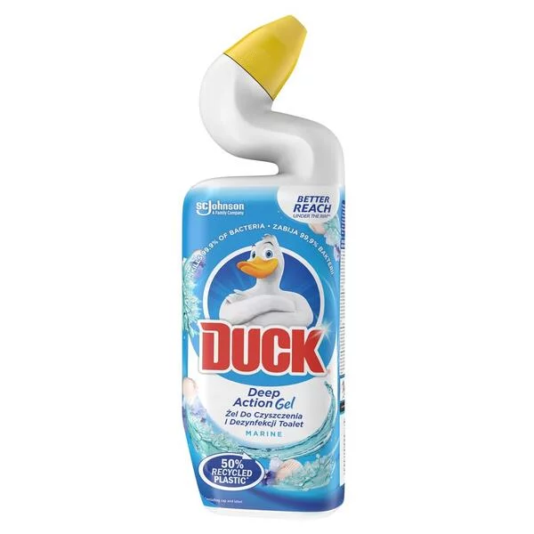 Duck Deep Action Gel - żel do czyszczenia i dezynfekcji toalet morski, 750ml