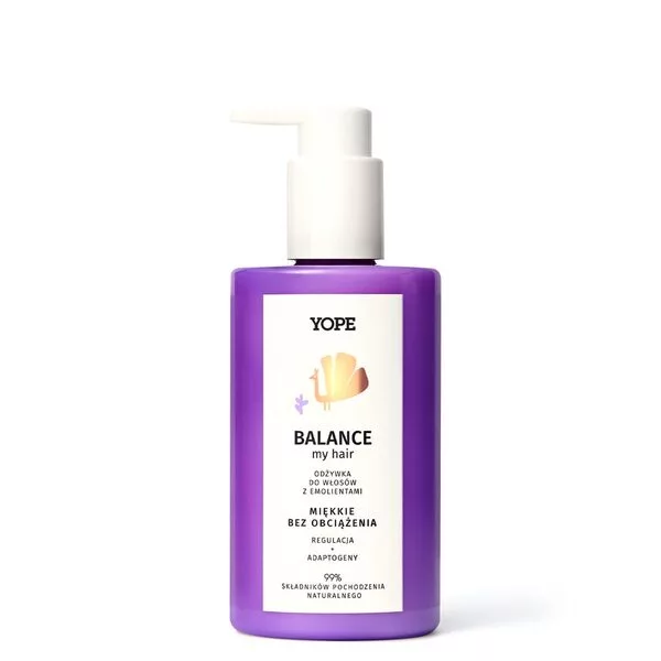 Yope Balance My Hair, odżywka do włosów z emolientami, 300ml
