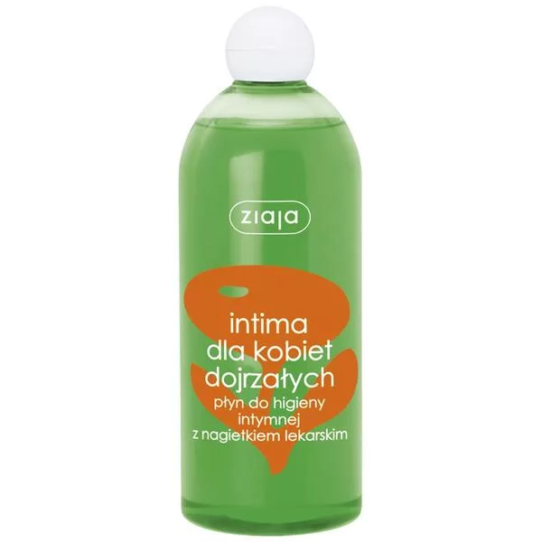 Ziaja Intima, płyn do higieny intymnej z nagietkiem lekarskim, 500ml