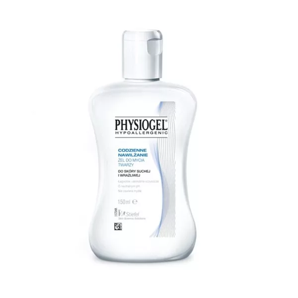 Physiogel Codzienne Nawilżanie żel do mycia twarzy do skóry suchej i wrażliwej 150ml