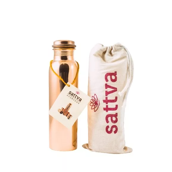 Sattva Butelka miedziana Plain 650ml