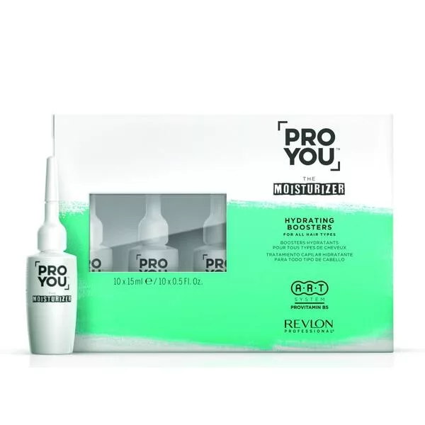 Revlon, Pro You Moisturizer Booster, ampułki nawilżające, 10 x 15ml