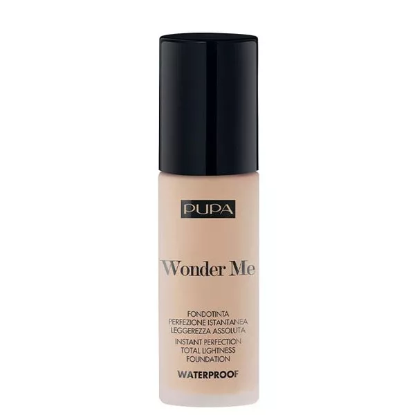 Pupa Wonder Me, wodoodporny podkład do twarzy, 020 Light Beige, 30ml