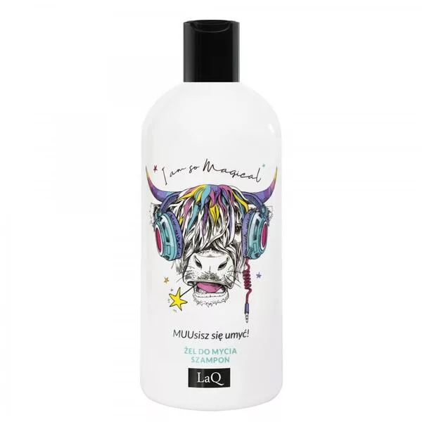 LaQ, KROWA, żel do mycia 2w1, marakuja, 300ml