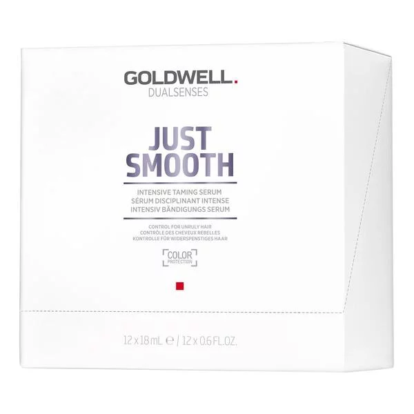 Goldwell Dualsenses Just Smooth, serum intensywnie ujarzmiające, 12x18ml