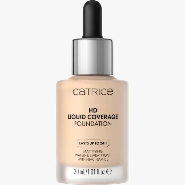 Catrice HD Liquid Coverage Foundation, podkład w płynie, odcień 010, 30ml