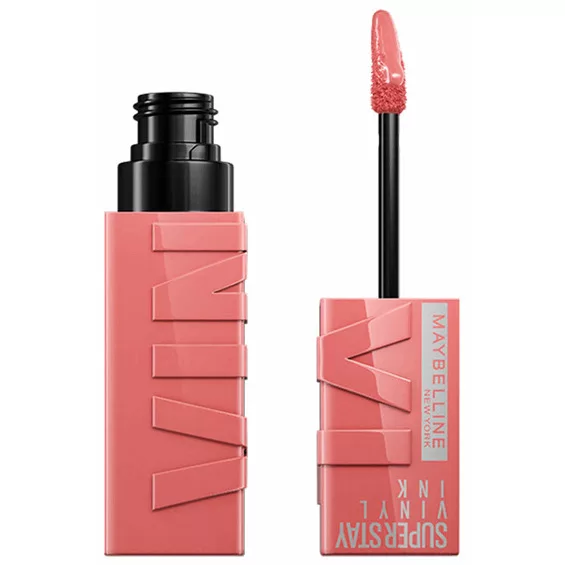 Maybelline New York Super Stay Vinyl Ink, pomadka do ust, 100 charmed, 7,2ml