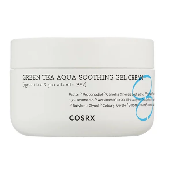 Cosrx Hydrium Green Tea Aqua Soothing Gel Cream łagodzący żel-krem do twarzy 50ml