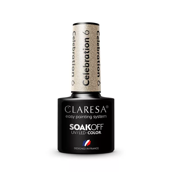 Claresa, Lakier hybrydowy, Celebration 6, 5g
