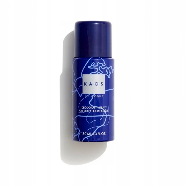 Gosh Kaos For Men, dezodorant w sprayu, 150ml