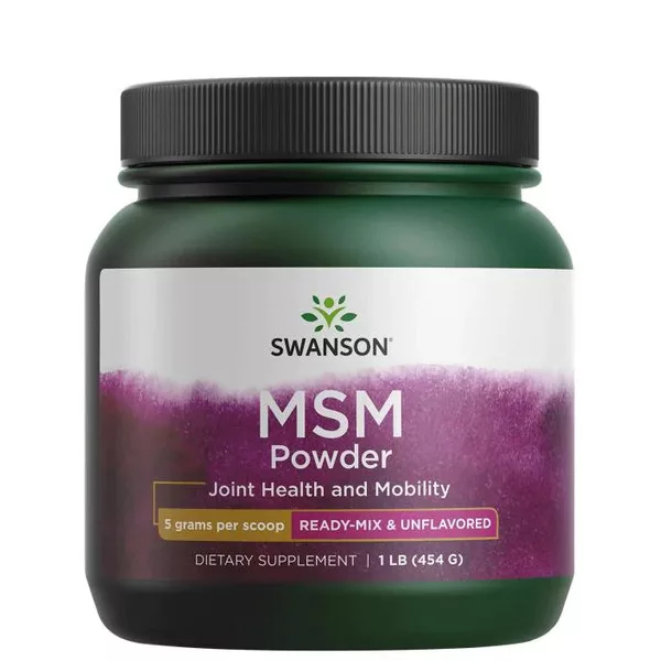 Swanson, MSM w proszku, 454g