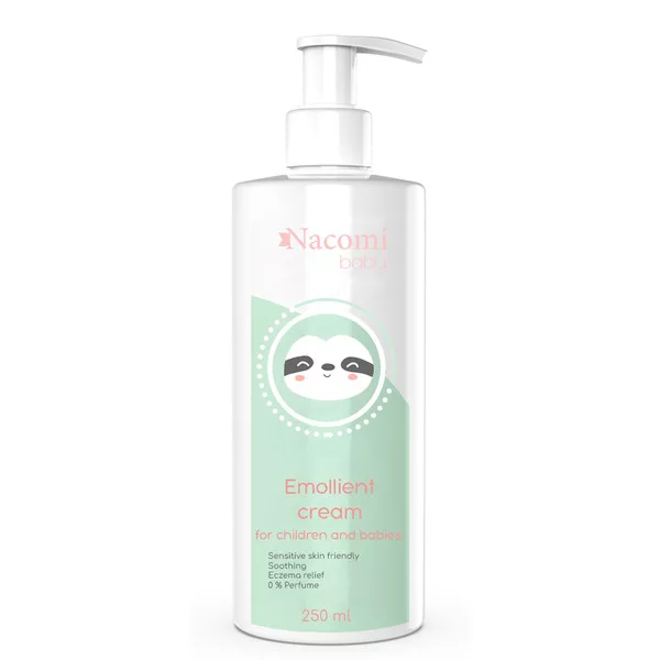 Nacomi Baby, nawilżająca emulsja dla dzieci z AZS, 250ml