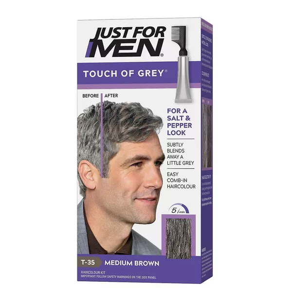 Just For Men, odsiwiacz Touch of Grey, średni brąz T-35