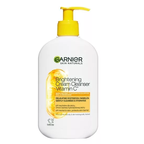 Garnier Skin Naturals Vitamin C rozświetlająca emulsja oczyszczająca do twarzy 250ml