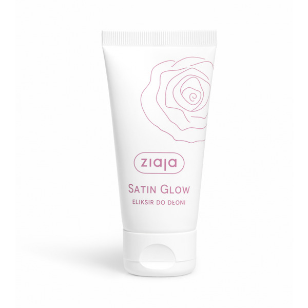 Ziaja Satin Glow, eliksir do dłoni z bogatą konsystencją, 50ml