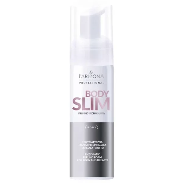 Farmona Professional Body Slim, enzymatyczny peeling w piance do ciała i biustu, 200ml