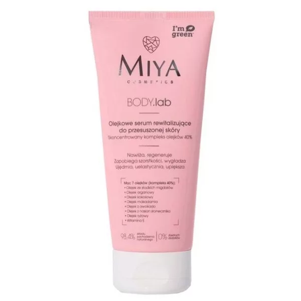 Miya BODY.lab, olejkowe serum rewitalizujące do przesuszonej skóry, 200ml
