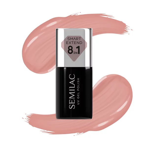 Semilac Smart Extend, lakier hybrydowy, 801 Soft Beige, 7ml