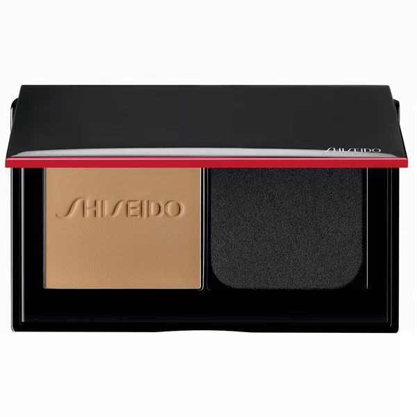 Shiseido Synchro Skin Self-Refreshing Custom Finish Powder Foundation kremowo-pudrowy podkład 340 Oak 9g