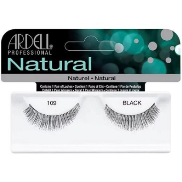 Ardell Rzęsy i akcesoria Natural 109 1 para sztucznych rzęs Black