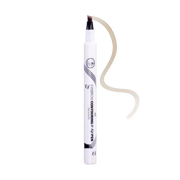 J.Cat Beauty Eyebrow Contouring 4-Tip Pen, precyzyjny pisak do stylizacji brwi, taupe, 1.5ml