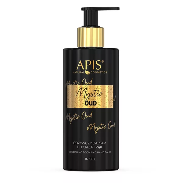 Apis Mystic Oud, odżywczy balsam do ciała i rąk, 300ml