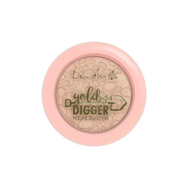 Lovely Gold Digger Highlighter rozświetlacz do twarzy