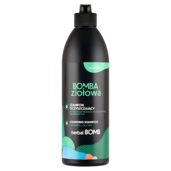 Joanna Bomba Ziołowa, szampon oczyszczający, 500ml