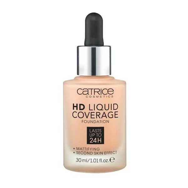 Catrice HD Liquid Coverage Foundation, podkład w płynie, odcień 040, 30ml