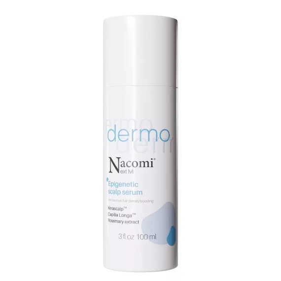 Nacomi Dermo, epigenetyczne serum do skóry głowy, zapogiegające wypadaniu włosów, zagęszczające, 100ml