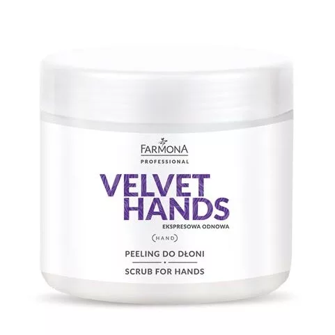 Farmona Professional Velvet Hands, Peeling do dloni, 500g