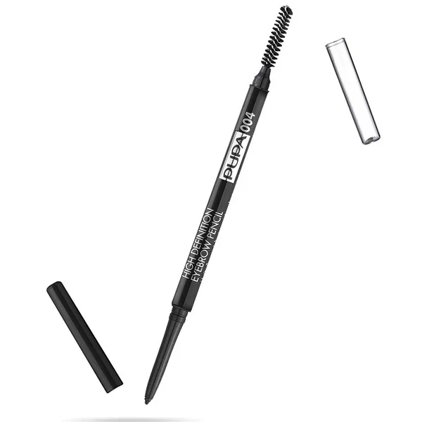 PUPA BrowMania, High Definition Eyebrow Pencil, precyzyjna kredka do brwi, 1,08g, 004 Extra Dark