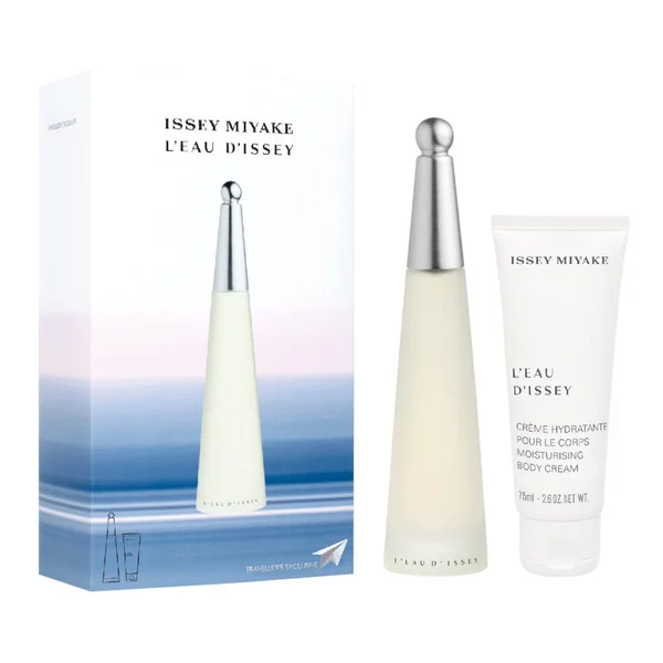 Issey Miyake L\'Eau d\'Issey Pour Femme zestaw woda toaletowa spray 100ml + krem do ciała 75ml
