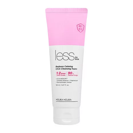 Holika Holika Less On Skin Redness, pianka myjąca, 150ml