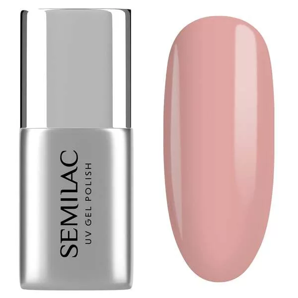 Semilac Fiber Base, baza do lakierów hybrydowych, Beige, 7ml
