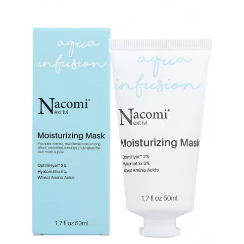 Nacomi Next Level, maseczka nawilżająca, 50ml