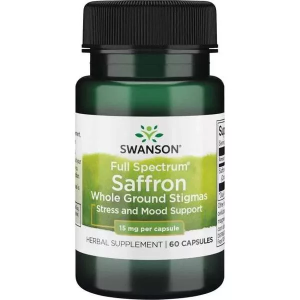 Swanson FS Szafran 15mg 60 kaps