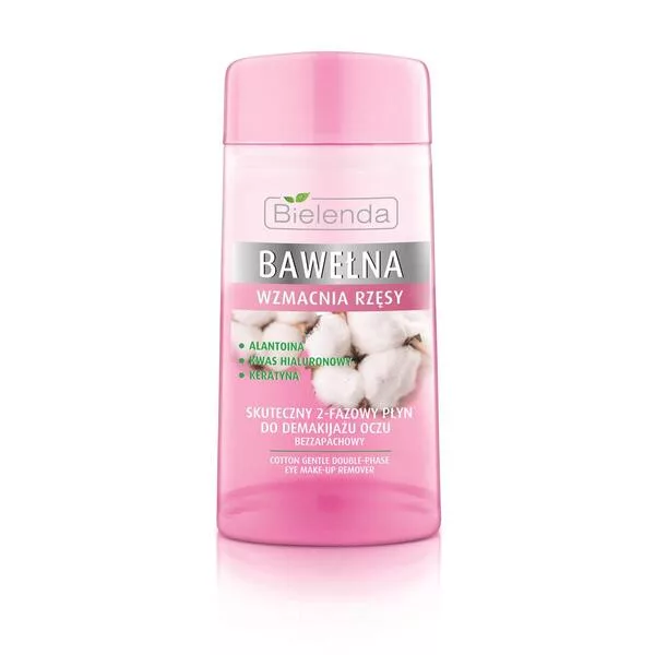 Bielenda Bawełna (n) 2-fazowy Płyn Do Demakijażu Oczu, 125ml