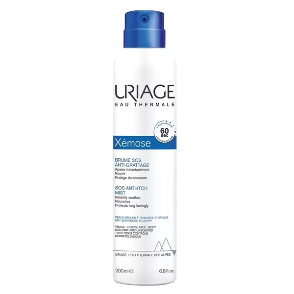 Uriage Xemose SOS Anti-Itch Mist kojąca mgiełka do ciała 200ml