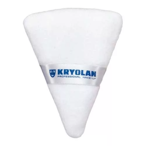 Kryolan, puszek do pudru, trójkątny