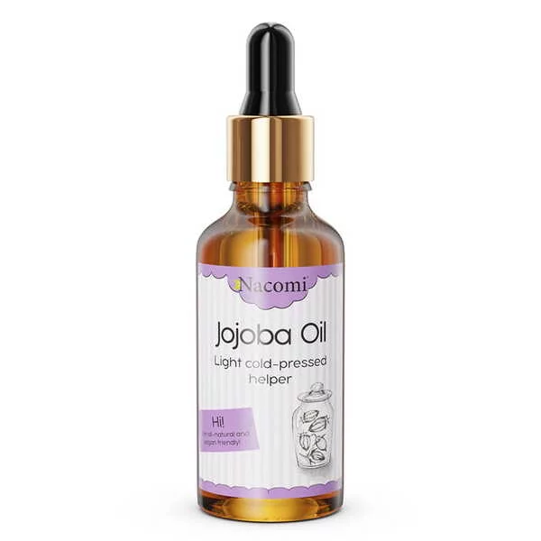 Nacomi, olej z jojoby z pipetą do twarzy, ciałą i włosów, 50ml