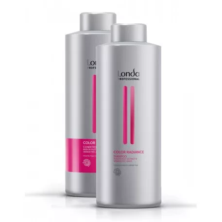 Londa Color Radiance, zestaw XL do włosów farbowanych, szampon + odżywka