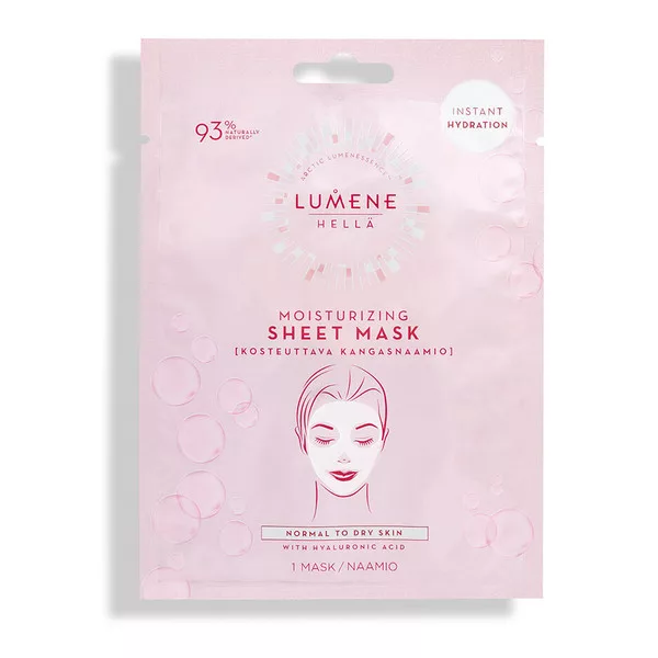 Lumene Hella, nawilżająca maska w płacie, 1szt.