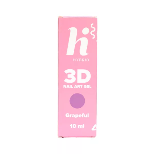 hi hybrid, żel do zdobień 3D, Grapeful, 10ml