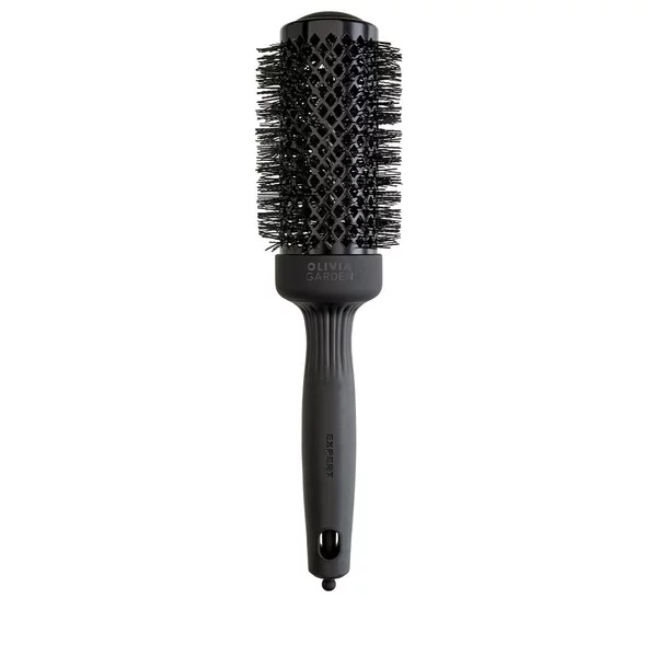 Olivia Garden Blowout Shine Wavy Bristles, szczotka do włosów, Black Label, 45mm